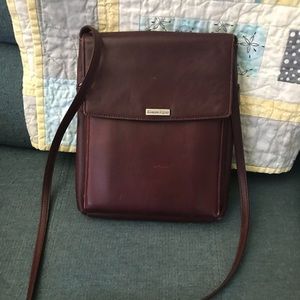 Vintage Aigner organizer in signature burgundy